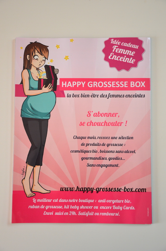 Pub magazine happy grossesse box